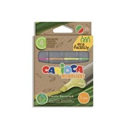Carioca Eco Famıly Fosforlu İşaretleme Kalemi 4`lü - Carioca