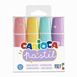 Carioca Pastel Renk İşaretleme Kalemi 4`lü - 1