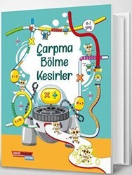 Çarpma Bölme Kesirler 6 - 7 Yaş - Dahi Olacak Çocuk Yayınları