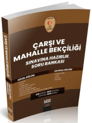 Çarşı ve Mahalle Bekçiliği Sınavlarına Hazırlık Soru Bankası - Savaş Yayınevi