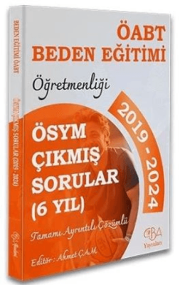 CBA Akademi ÖABT MEB-AGS Beden Eğitimi Öğretmenliği Çıkmış Sorular Son 6 Yıl Çözümlü - 1
