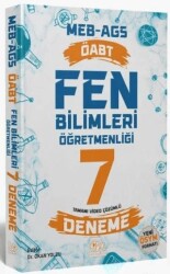 CBA Akademi ÖABT MEB-AGS Fen Bilimleri Öğretmenliği 7 Deneme Çözümlü - 1