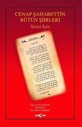 Cenap Şahabettin Bütün Şiirleri - Akçağ Yayınları
