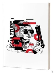 Cesaret - Süresiz Ajanda - Kırmızı Ada Yayınları