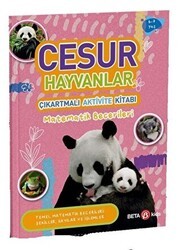 Cesur Hayvanlar - Çıkartmalı Aktivite Kitabı - Beta Kids