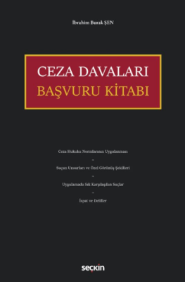 Ceza Davaları Başvuru Kitabı - 1