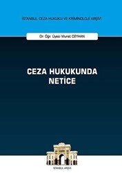 Ceza Hukukunda Netice - On İki Levha Yayınları