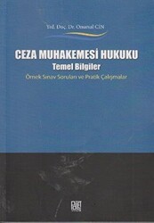 Ceza Muhakemesi Hukuku - Temel Bilgiler - Palet Yayınları