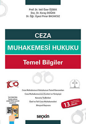 Ceza Muhakemesi Hukuku Temel Bilgiler - 1