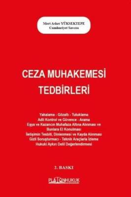 Ceza Muhakemesi Tedbirleri - 1