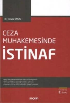 Ceza Muhakemesinde İstinaf - 1