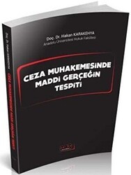 Ceza Muhakemesinde Maddi Gerçeğin Tespiti - Savaş Yayınevi