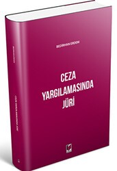 Ceza Yargılamasında Jüri - Adalet Yayınevi