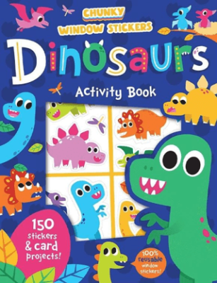 Chunky Window Stickers - Dinosaurs Activty Book - 1