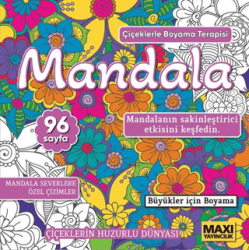 Çiçeklerle Mandala - Maxi Yayıncılık