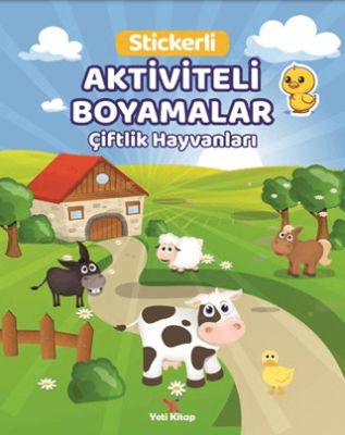 Çiflik Hayvanları Aktiviteli Boyamalar - 1