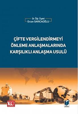 Çifte Vergilendirmeyi Önleme Anlaşmalarında Karşılıklı Anlaşma Usulü - 1