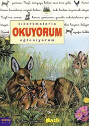 Çıkartmalarla Okuyorum-Eğleniyorum: Ceylan Yavrusu Nazlı - Kaknüs Yayınları