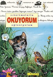 Çıkartmalarla Okuyorum Eğleniyorum - Kedi Yavrusu Minnoş - Kaknüs Yayınları