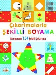 Çıkartmalarla Şekilli Boyama 3 Yaş Üstü - 0-6 Yaş Yayınları