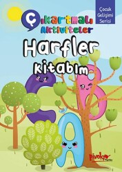 Çıkartmalı Aktiviteler Harfler Kitabım - Pinokyo Yayınları