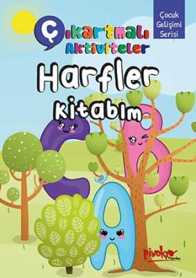 Çıkartmalı Aktiviteler Harfler Kitabım - 1