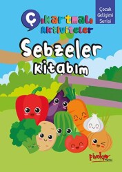 Çıkartmalı Aktiviteler Sebzeler Kitabım - Pinokyo Yayınları