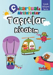Çıkartmalı Aktiviteler Taşıtlar Kitabım - Pinokyo Yayınları