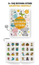 Çıkartmalı Boyama Kitabı - 3 Yaş + - Bilgi Park