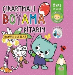 Çıkartmalı Boyama Kitabım-hayvan Dostlar - 0-6 Yaş Yayınları