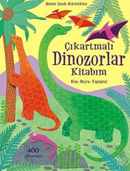 Çıkartmalı Dinozorlar Kitabım - 1001 Çiçek Kitaplar