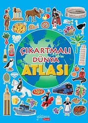 Çıkartmalı Dünya Atlası - Yakamoz Yayınevi
