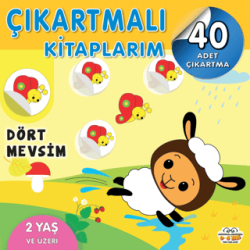 Çıkartmalı Kitaplarım - Dört Mevsim - 0-6 Yaş Yayınları
