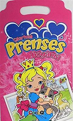 Çıkartmalı Prenses Boyama 4 Kitap Takım - 1