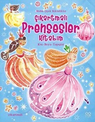 Çıkartmalı Prensesler Kitabım - 1001 Çiçek Kitaplar