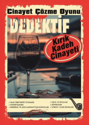Cinayet Çözme Oyunu Dedektif - Kırık Kadeh Cinayeti - 1