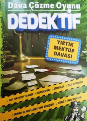Cinayet Çözme Oyunu Dedektif - Yırtık Mektup Cinayeti - 1