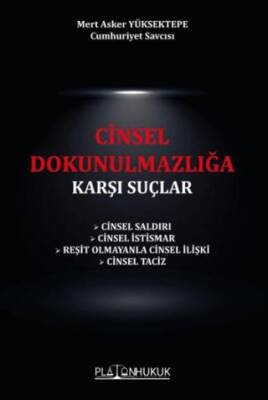 Cinsel Dokunulmazlığa Karşı Suçlar - 1