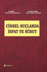 Cinsel Suçlarda İspat ve Sübut - Karahan Kitabevi