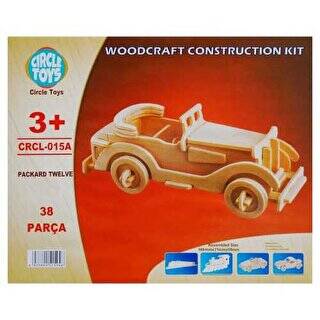 Circle Toys 015 Packart Twelve Model Araba 2 Ahşap Maket - 1
