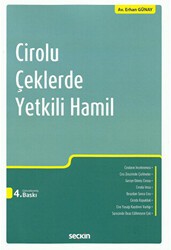 Cirolu Çeklerde Yetkili Hamil - Seçkin Yayıncılık