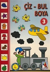 Çiz - Bul Boya 3 - Nurdan Yayınları