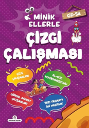 Çiz - Sil Minik Ellerle Çizgi Çalışması Kalem Hediyeli - Atlı Karınca Yayınları