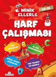 Çiz - Sil Minik Ellerle Harf Çalışması Kalem Hediyeli - Atlı Karınca Yayınları