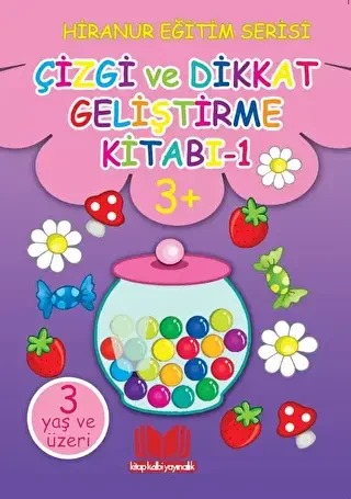 Çizgi ve Dikkat Geliştirme Kitabı 2 Kitap Set - 1