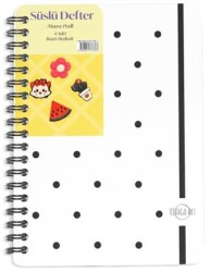 Çizgili Süslü Defter - Vivago Art