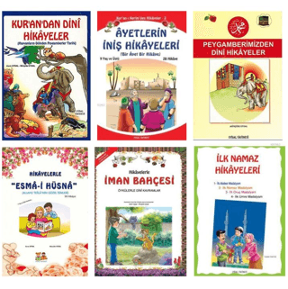 Çocuklar İçin Dini Hikayeler Seti 6 Kitap - 1