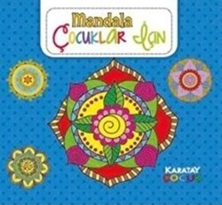 Çocuklar İçin Mandala Mavi - Karatay Yayınları
