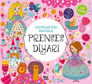 Çocuklar İçin Mandala - Prenses Diyarı - 1