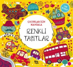Çocuklar İçin Mandala - Renkli Taşıtlar - Bilgi Park